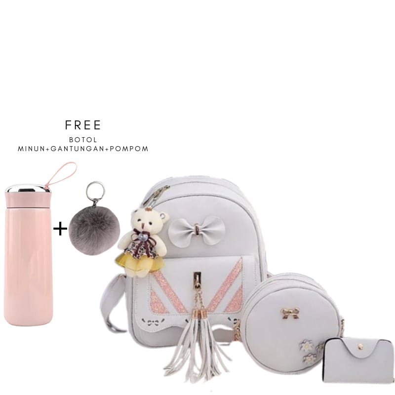RAJA( COD ) V PITA//Tas Ransel Fashion Rumbai Pita / Backpack Mura