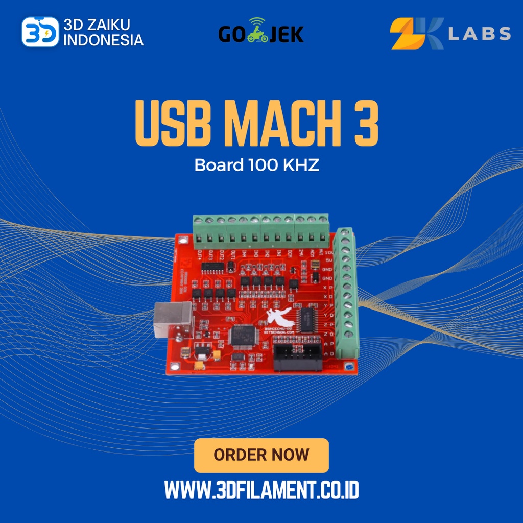 ZKLabs USB MACH 3 Board 100 KHZ