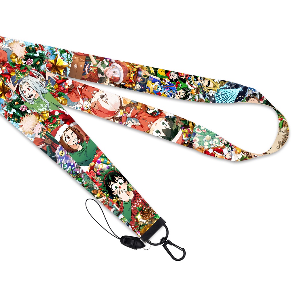 Tali Lanyard Desain My Hero Academia Untuk Natal