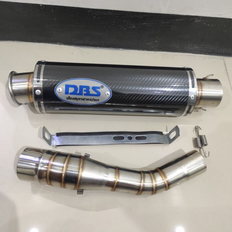 KNALPOT RACING DBS KARBON PLUS SLIP ON CBR250R CBR250RR CBR150R LOKAL