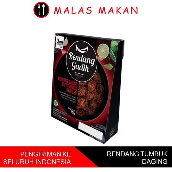 

Rendang Tumbuk Daging Sapi Rendang Gadih