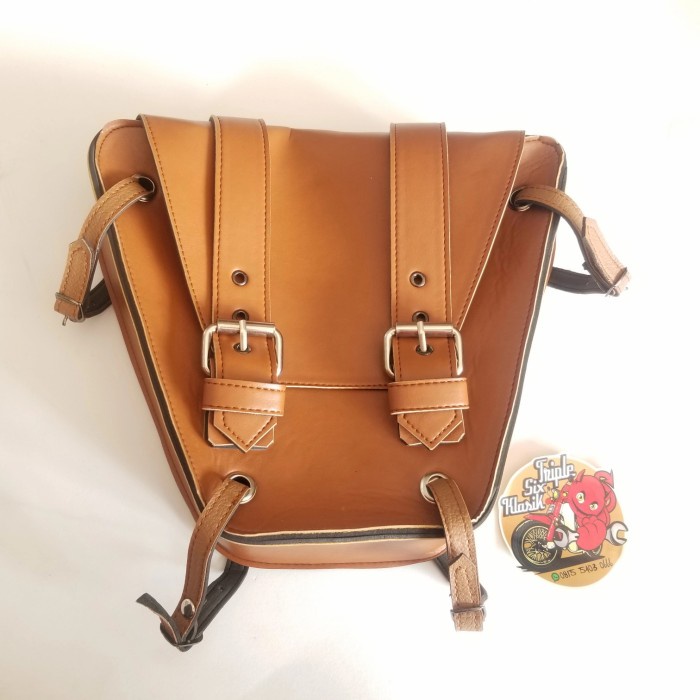 Side Bag Sidebag Tas Motor Klasik Classic Japstyle Custom Bratstyle Cb