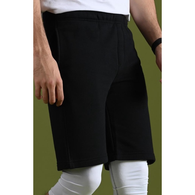 CELANA PENDEK PREPP STUDIO PREPP SIGNATURE SHORT PANTS BLACK TERMURAH DAN TERLARIS