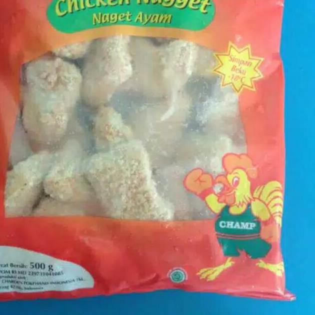 

❤ SEMBAKO MURAH ❤ Nuget Ayam Champ 250gr dan 500 gram