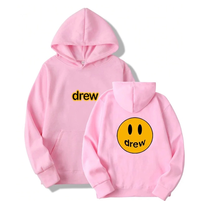 DREW FONT Sweater Hoodie II DREW FONT Jumper Hoodie II Sweter Oblong Topi Sz M - XL ( Pria &amp; Wanita / Anak &amp; Dewasa )