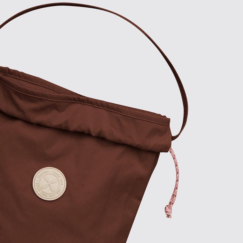 ➻ Tas Kecil Exsport Carry-On Pouch - Cokelat ぐ