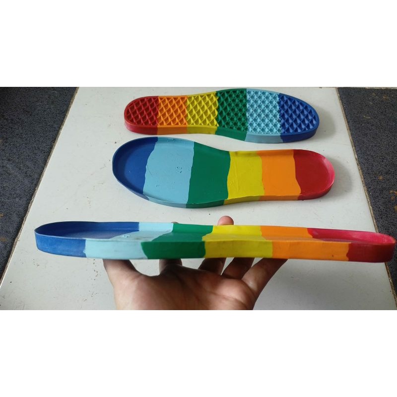 (Limited edition) Outsole Vans Waffle Mix Color Original | Rubber