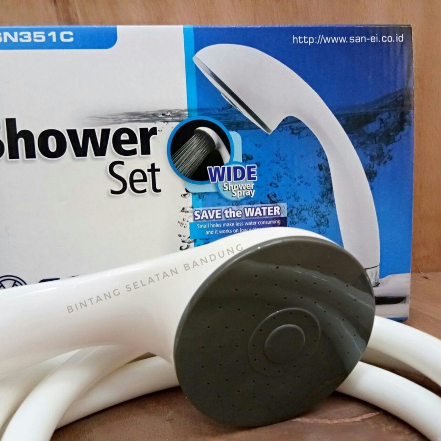 HAND SHOWER / SHOWER MANDI SANEI ORI SN351 PUTIH SAN EI