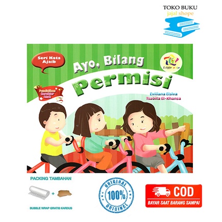 Buku anak pintar: Ayo Bilang Permisi - seri kata ajaib