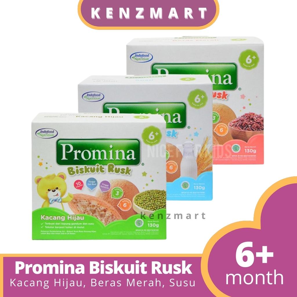 Promina Biscuit Rusk Camilan Bayi 6-24 Bulan 130Gram Biskuit Bayi