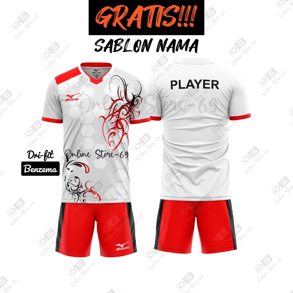 Setelan badminton pria wanita / jersey bulutangkis pria / baju badminton terbaru
