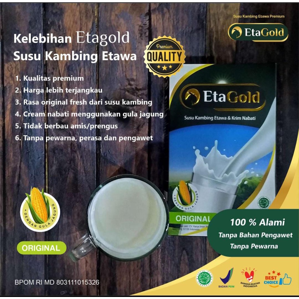 

ETAGOLD susu kambing tinggi kalsium memperbaiki kesehatan tulang dan sendi