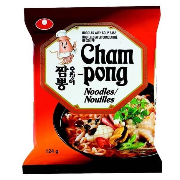 

,,,,,,,] NongShim Champong Spicy Seafood - Cham Pong Mie - Instan Korea