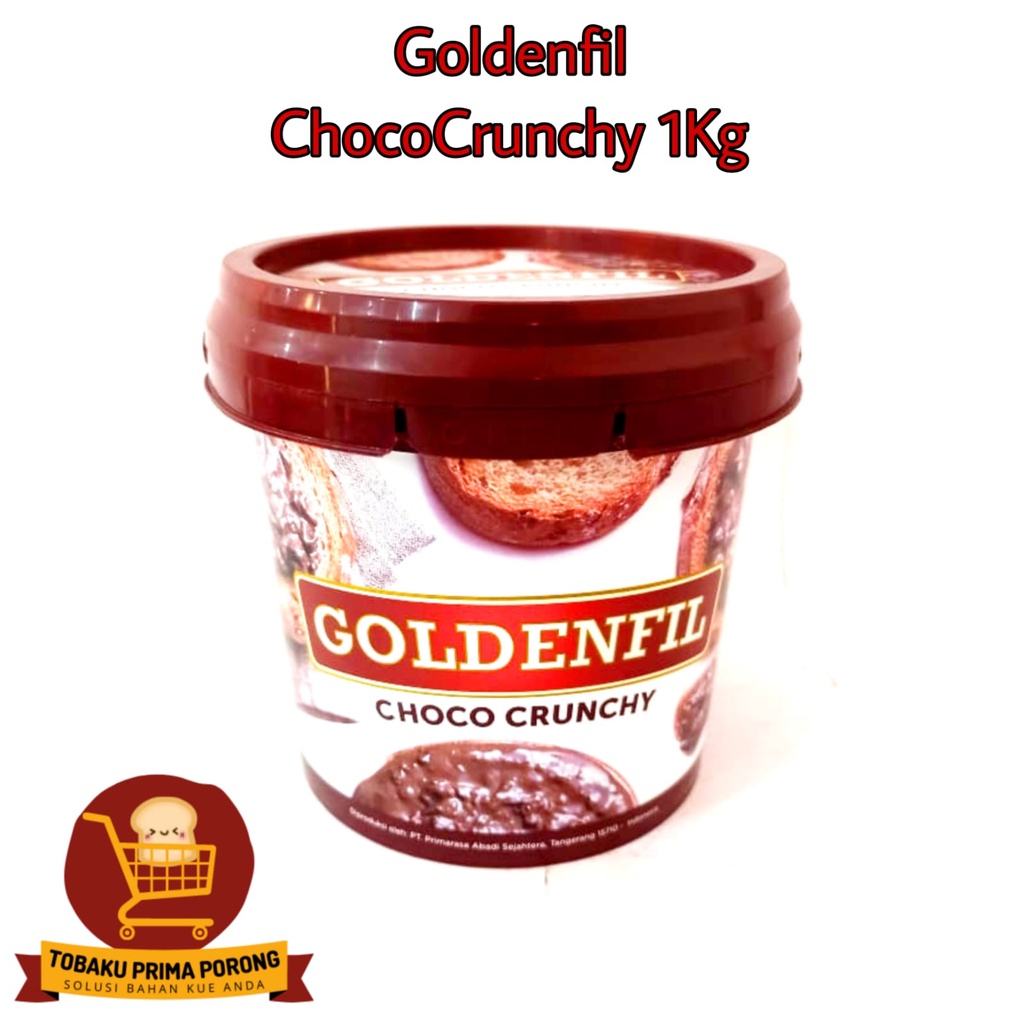 

Goldenfil Choco Crunchy 1 KG / selai cokelat chrunchy / goldenfill