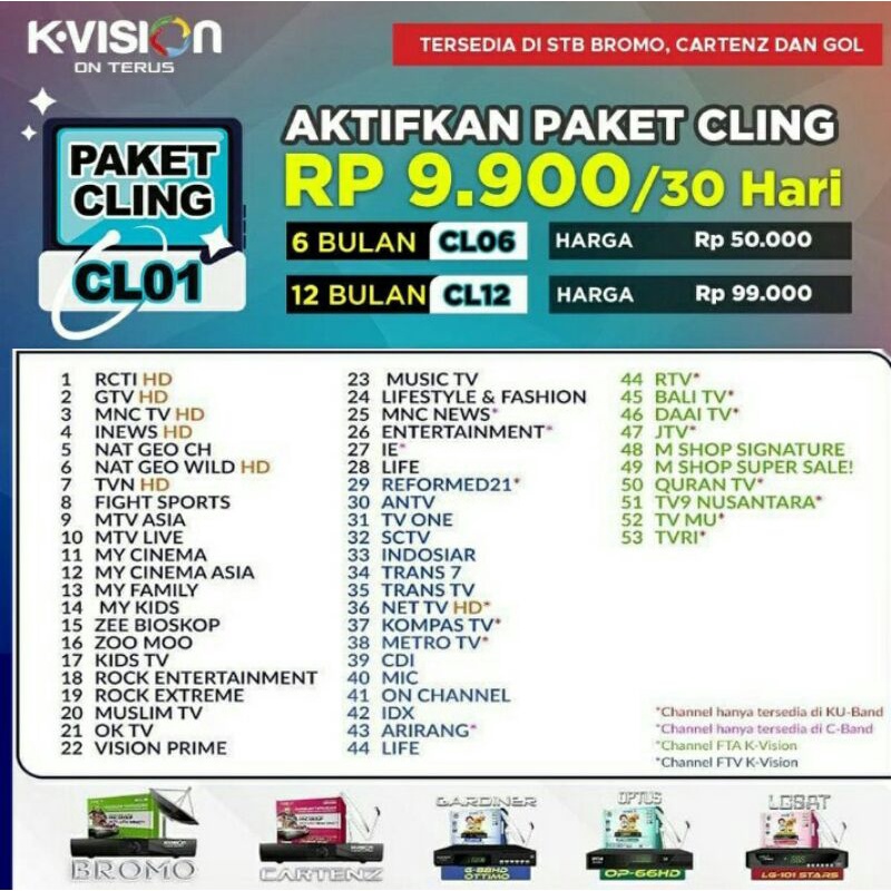 Paket Clink K-VISION