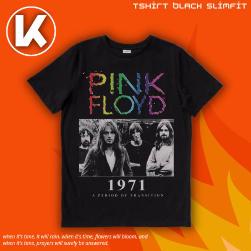 KAOS BAND PINK FLOYD LOGO TOUR 1971 | KAOS | T SHIRT | PINK FLOYD
