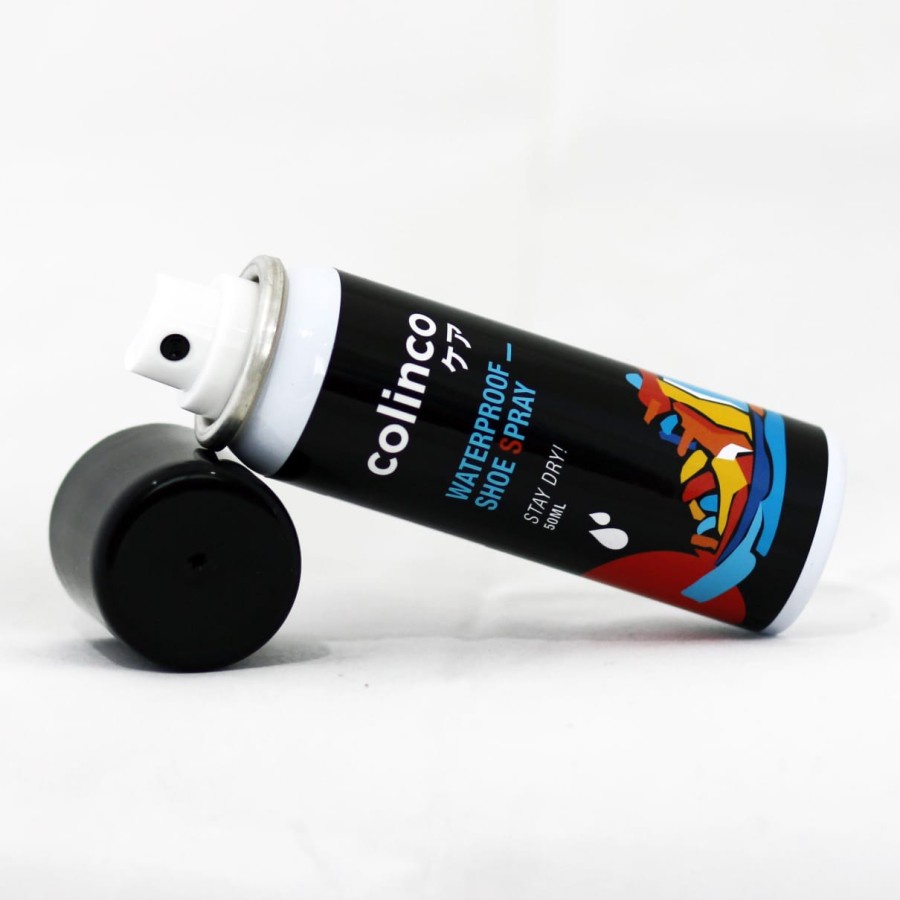 Ktmstore WATERPROOF SHOE SPRAY Anti Air Sepatu Kulit Sneaker Kanvas Colinco 002