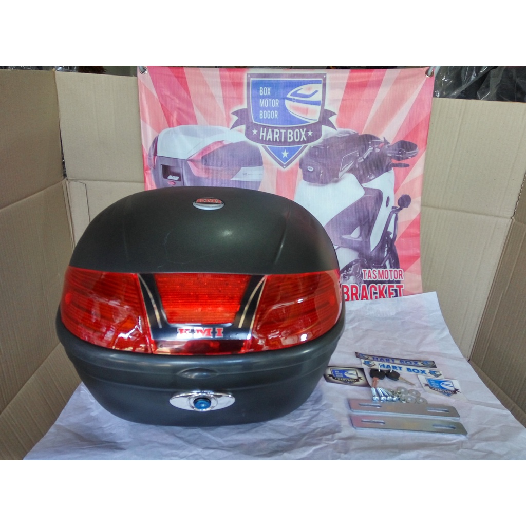 Box Touring KMI 501 Black | Box Motor KMI501 Hitam Vario Beat Spin Karisma