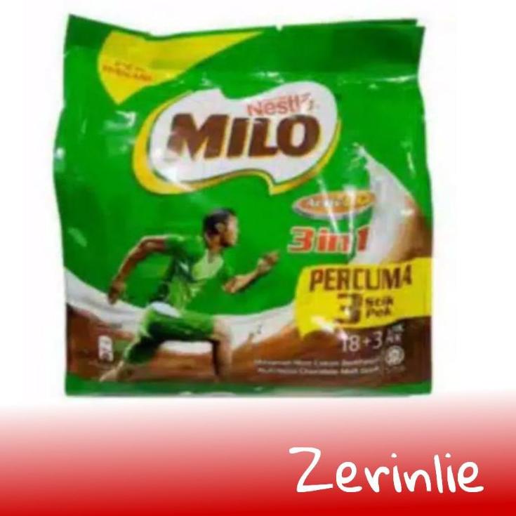 

[KODE PRODUK FKVER7159] Milo 3in1 isi 18 stik