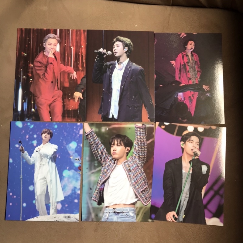 BTS OFFICIAL MERCHANDISE POSTCARD BLURAY MOTS ONE RM JIN SUGA JHOPE JIMIN TAEHYUNG V JUNGKOOK