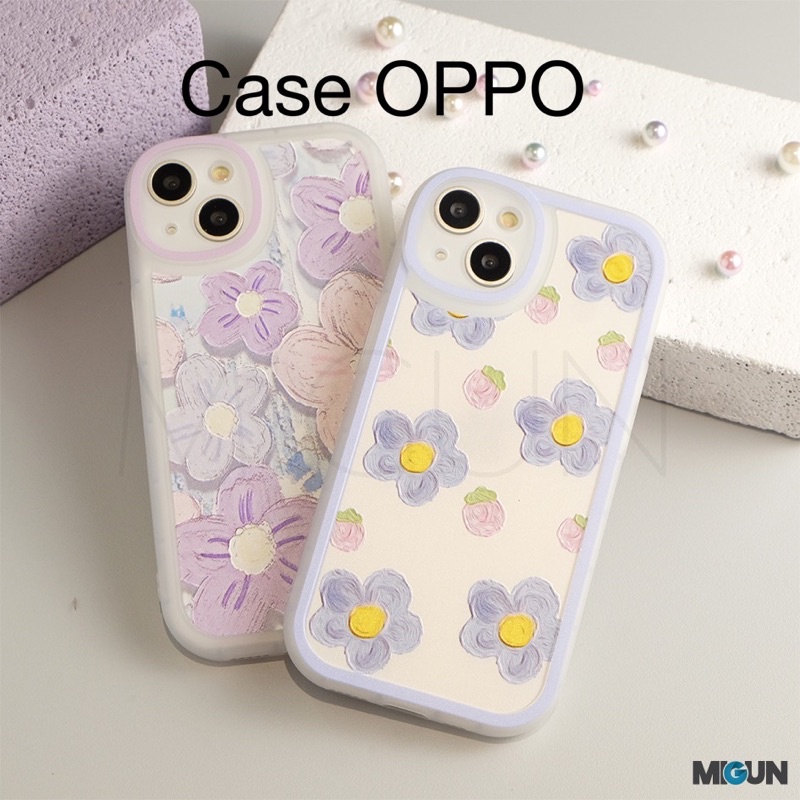 OPPO 3D FLOWER Case for OPPO A5S A12 A11K A7 A1K C2 A33 53 A54 A15 A15S A16 A74 A95 C20 C112021 C12 C15 C25  A76 A96 A36