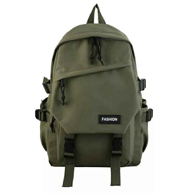 Tas Ransel Backpack Pria wanita Fashion Bahan kanvas