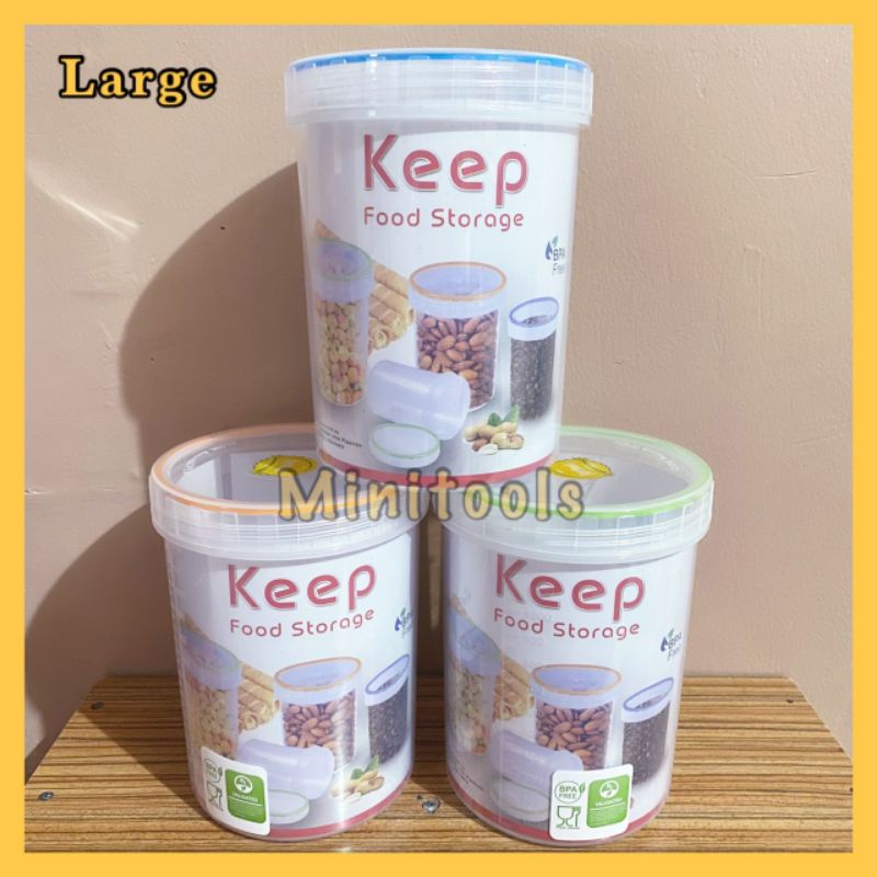 Toples Makanan Keep Shinpo SIP 352 / Toples Kue / Toples Dapur