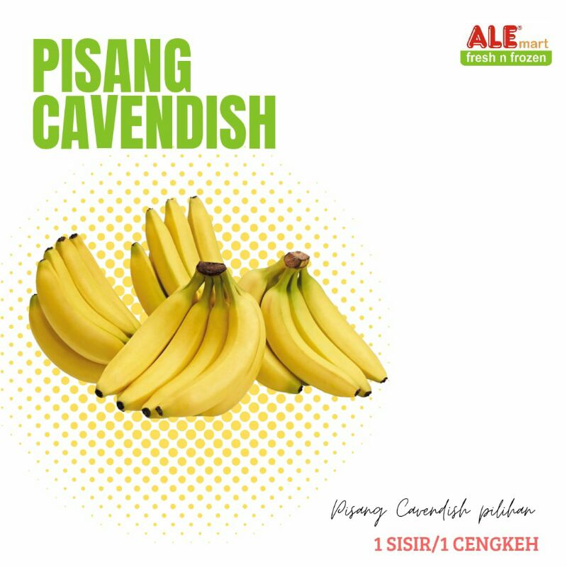 

Pisang Cavendish, pisang Cavendish fresh 1 sisir