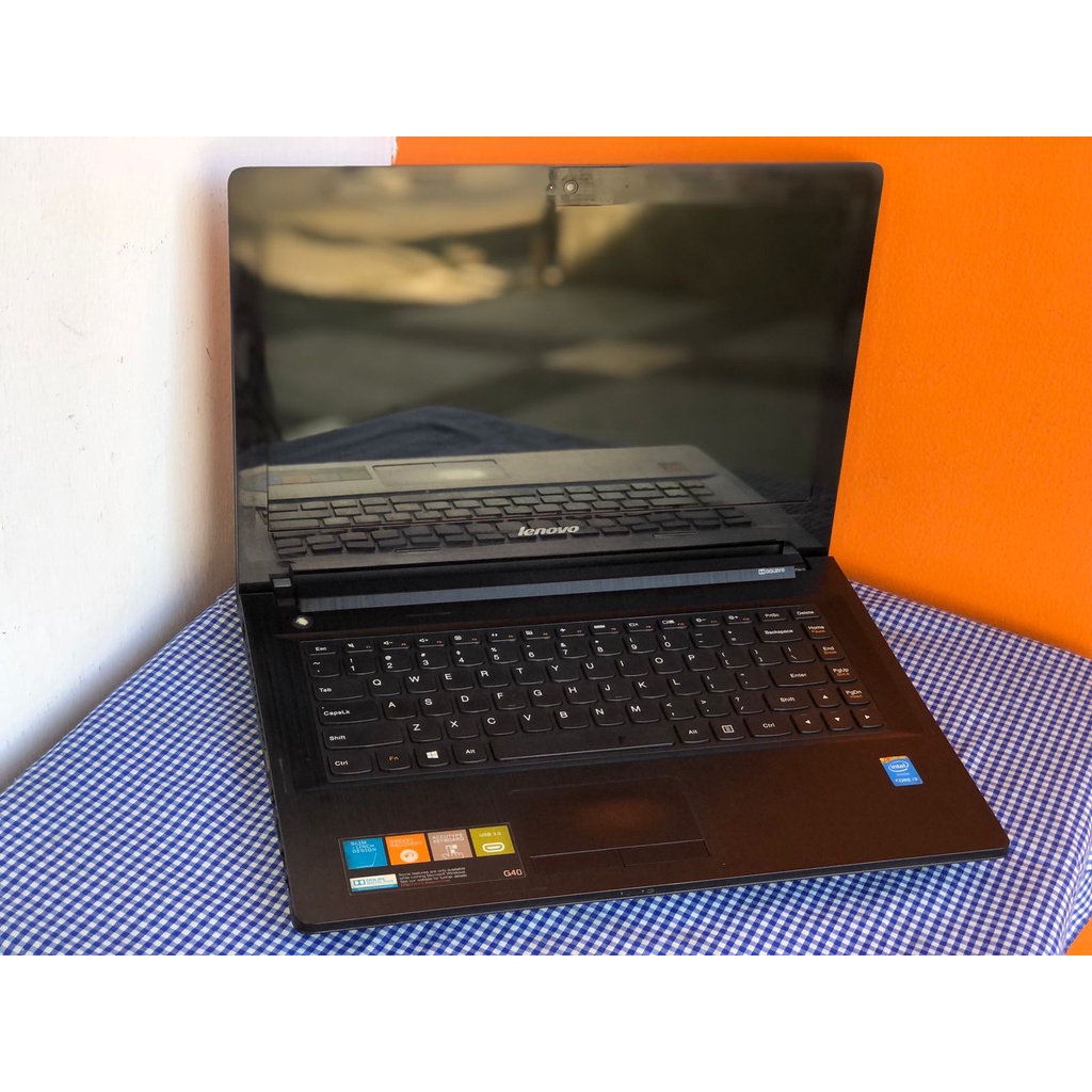 Laptop Lenovo G40-70 core i3 RAM 4GB HDD 500GB SSD 128GB