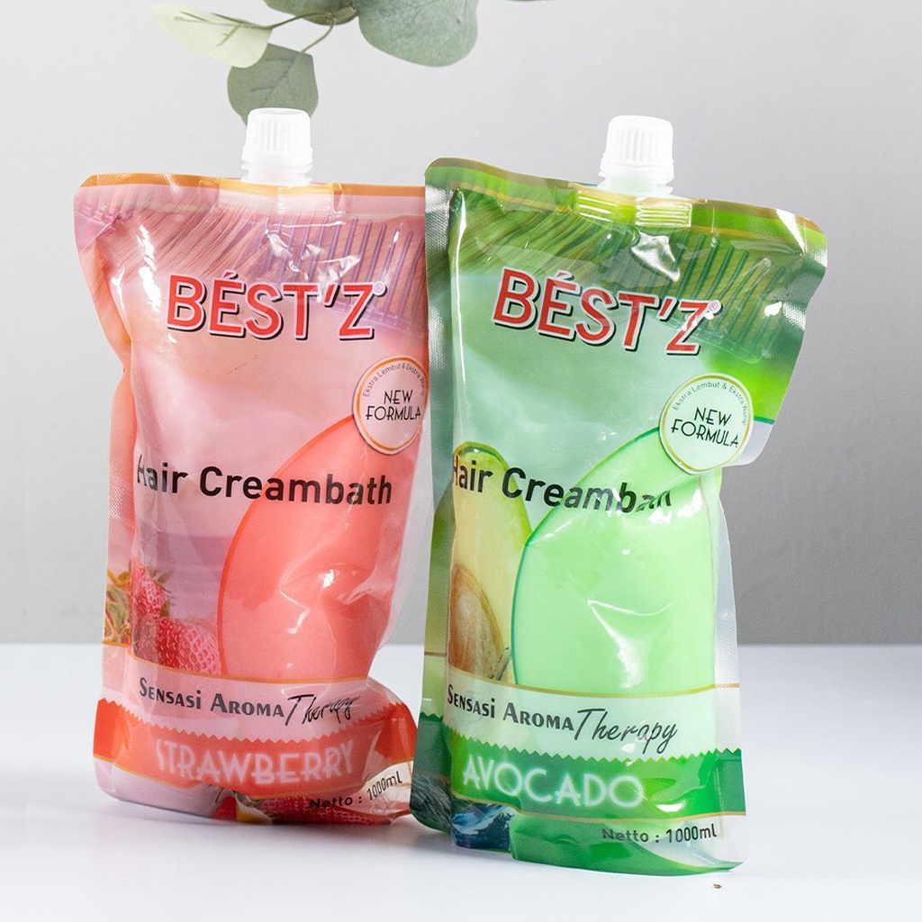 Bestz & 3G Hair Creambath 1000ml Pouch Refill / Creambath Best'z & 3G