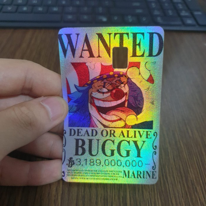 

Sticker Skin ATM Hologram CH0006 - One Piece - Bounty Buggy