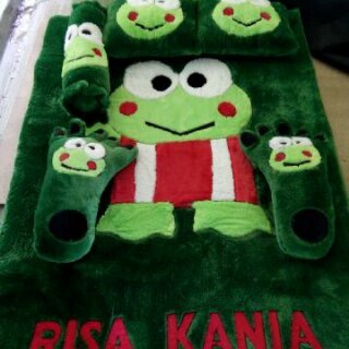 KASUR KARAKTER KARPET KARAKTER SURPET KARAKTER KEROPY FULL SET