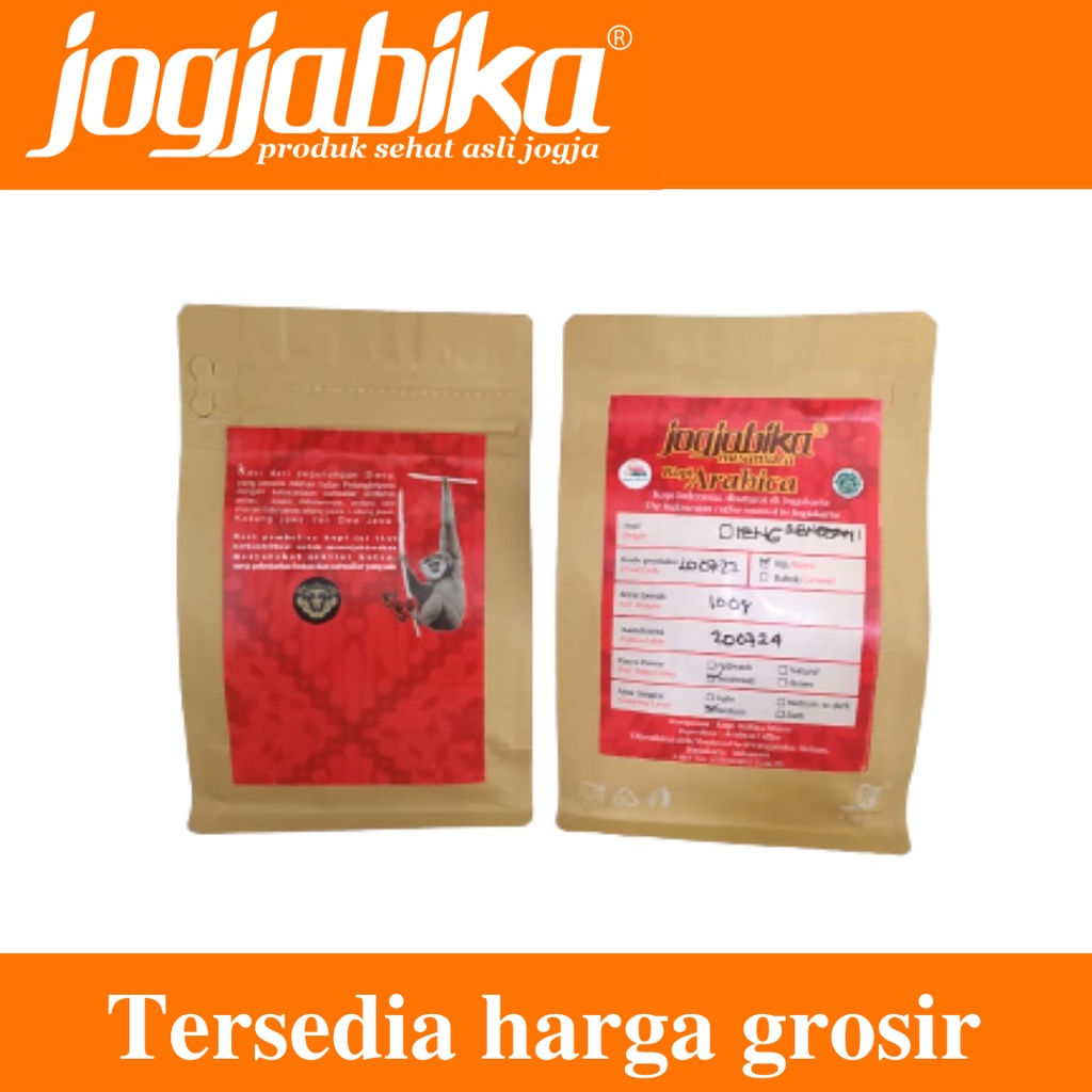 

Kopi Arabika Jawa Dieng Biji Asli Jogja 100 g