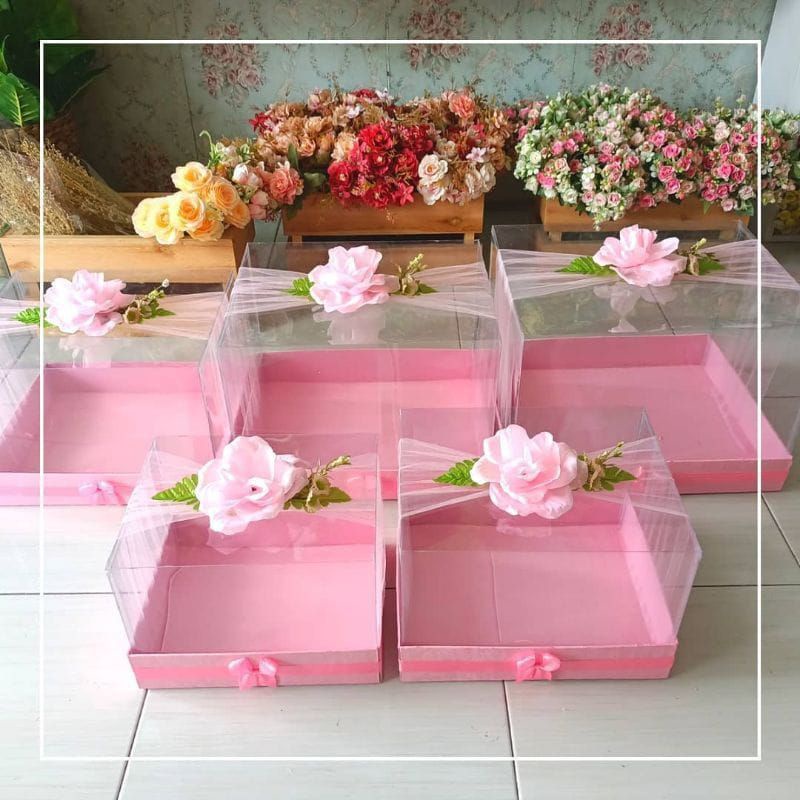 kotak Seserahan / Box Hantaran Seserahan /Kotak Seserahan isi 5 box
