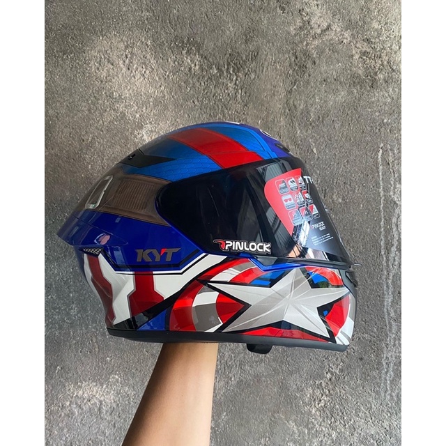 KYT TT-COURSE, TTC CAPTAIN AMERIKA LIMITED EDITION ONLY 1200
