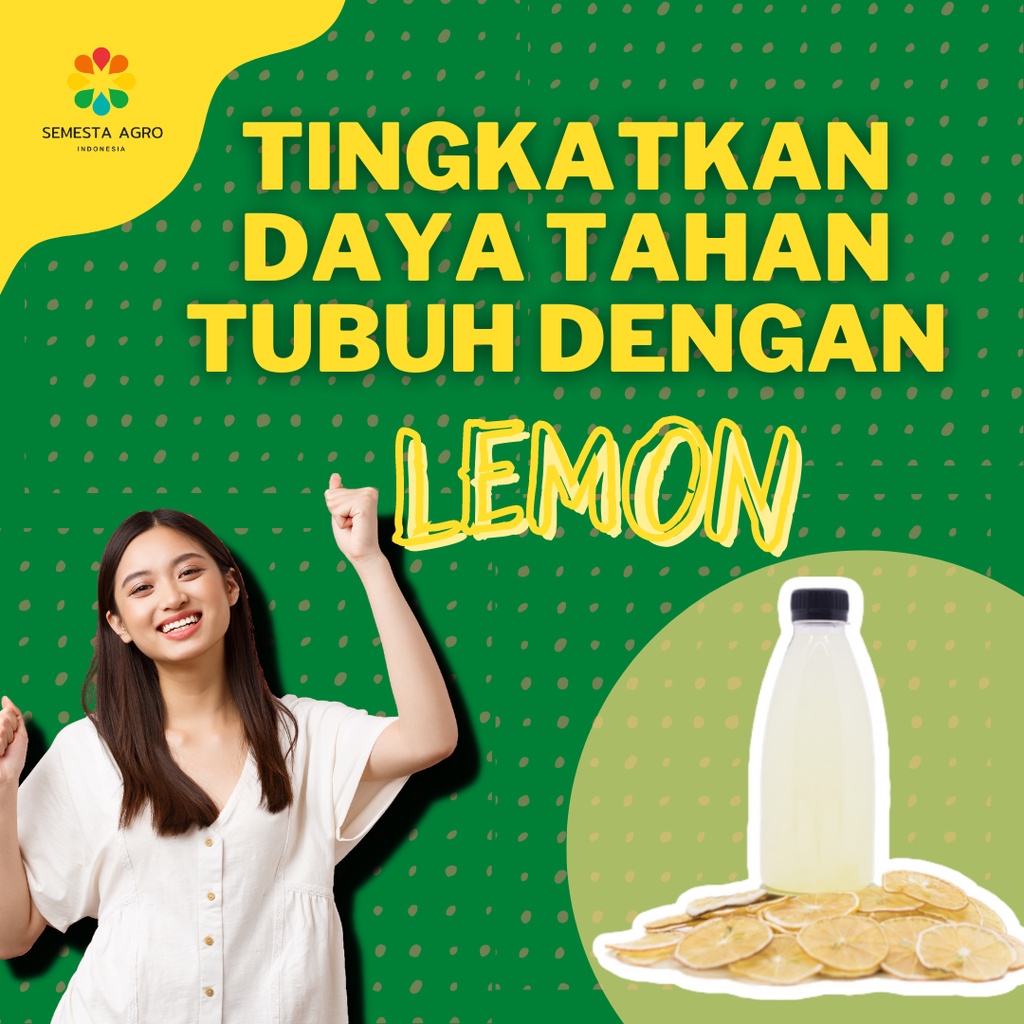 

Sari Lemon Asli 250 ml | Ekstrak Lemon Segar | Tingkatkan Imun Tubuh | Sari Lemon Alami untuk Diet | Diet Alami Enak Tanpa Ribet dengan Sari Lemon