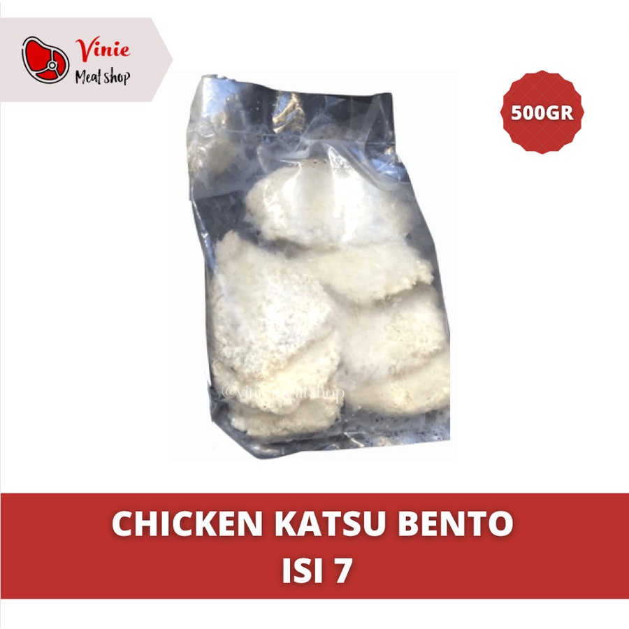 

Chicken Katsu Bento isi 7 / Nugget Dada Ayam Ala Bento Halal