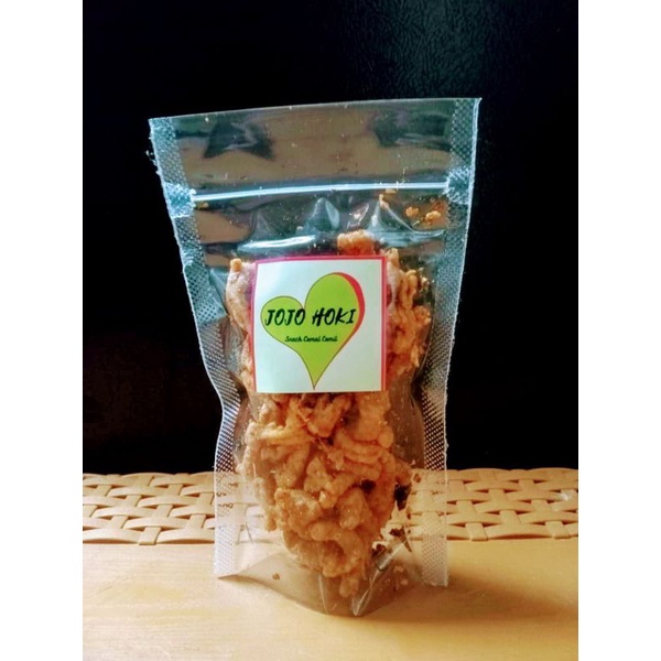 

Usus Crispy Premium Hot Pedas Daun jeruk 100gram