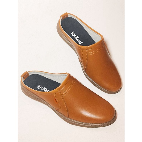 sepatu slop kickers pria/sandal habib/sepatu sandal