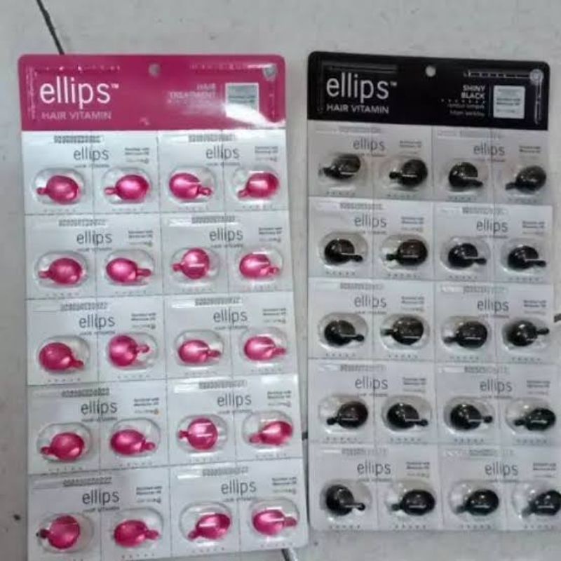 ELLIPS VITAMIN RAMBUT ELLIPS HARGA PER RENTENG ISI 20 BIJI