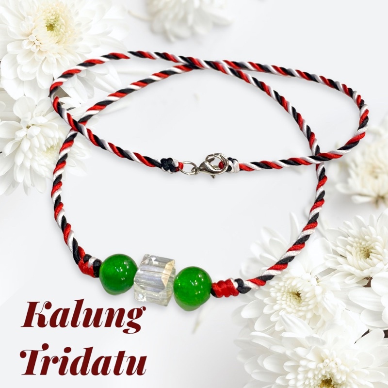 kalung tali tridatu khas bali