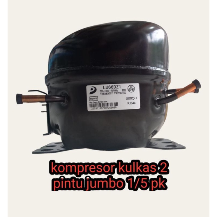 Kompresor kulkas | kompresor frezer | kompresor frezer box | Kompresor 1/5pk original Aqua Sanyo | K