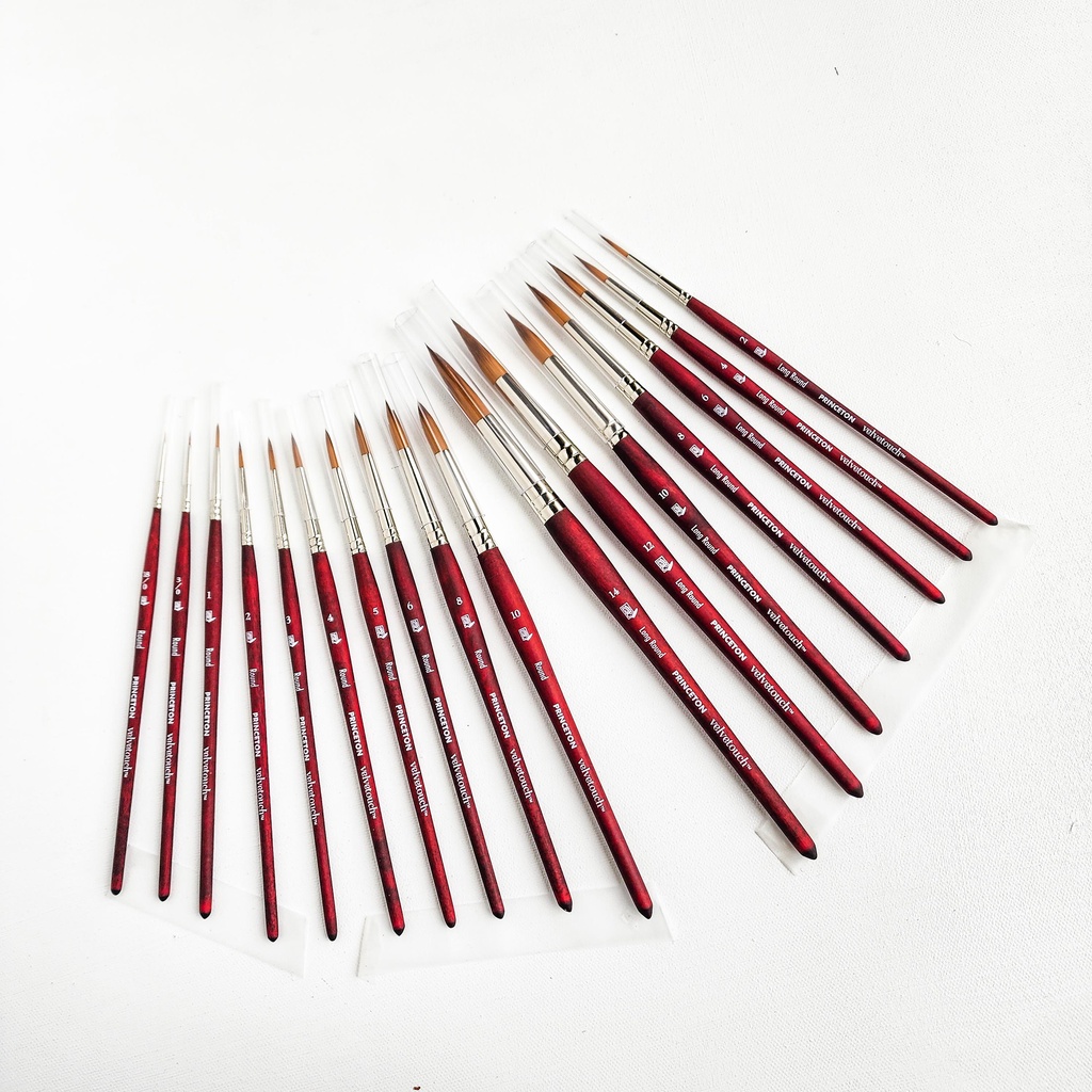 

RB Kuas Lukis Princeton Round Velvetouch Brush R/LR