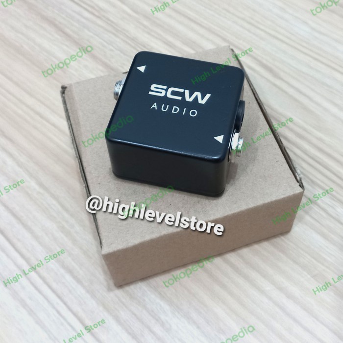 {AudioStore} SCW AUDIO Buffer Mini - Efek Effect Pedal Diskon