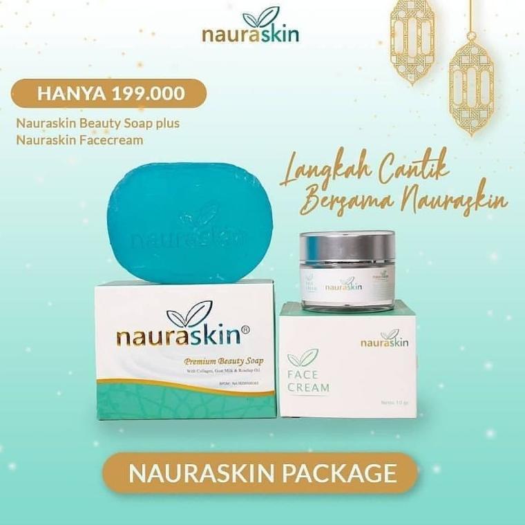 ニ NAURASKIN Soap / Face Cream / Serum - Sabun Collagen & Whitening NEW ARRIVAL 3493 ◉