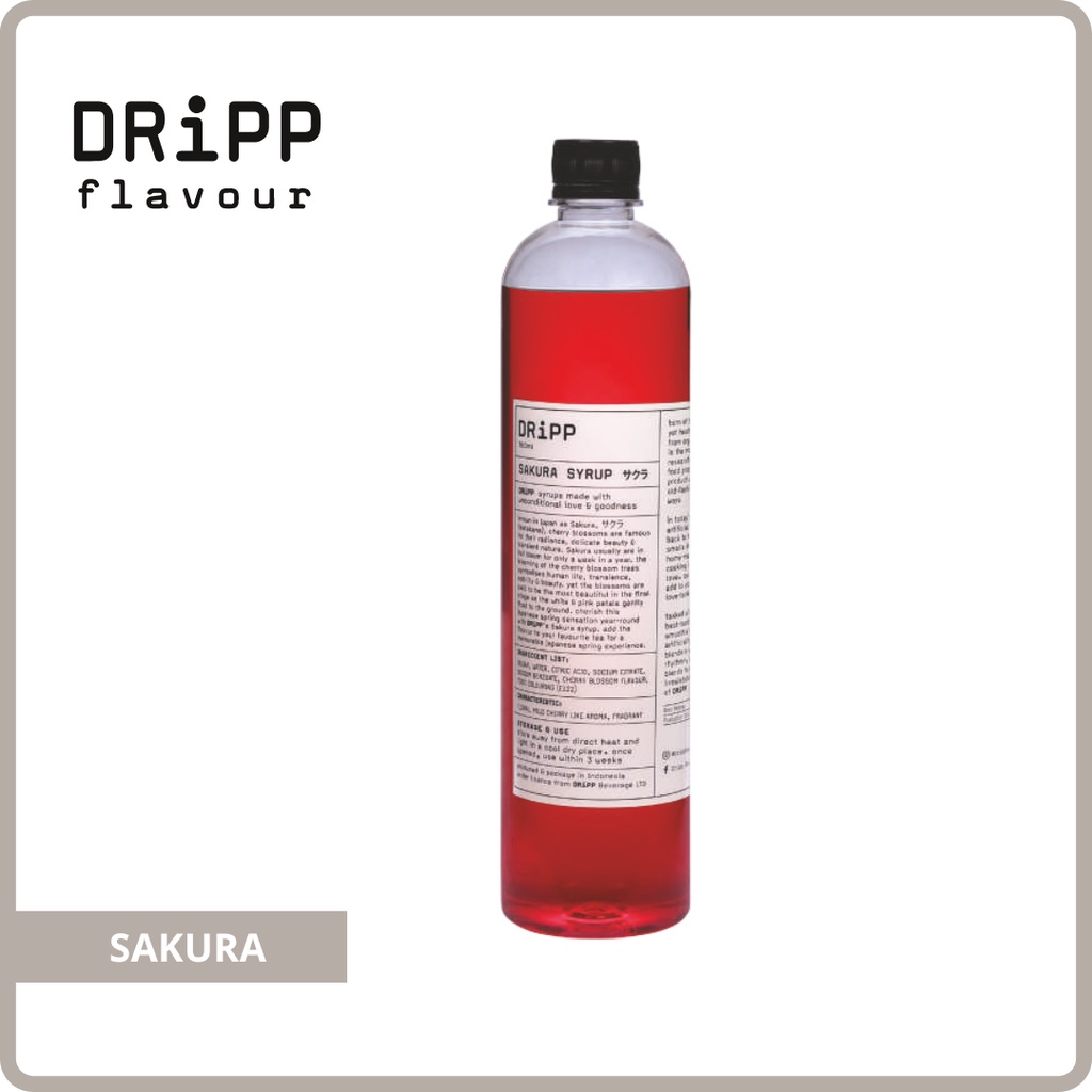 

Dripp Flavour Sirup Premium Rasa Sakura 760 ml