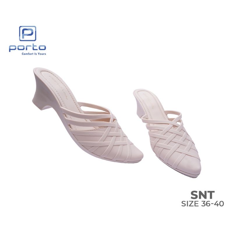 Sandal jelly wedges wanita termurah porto lady weges