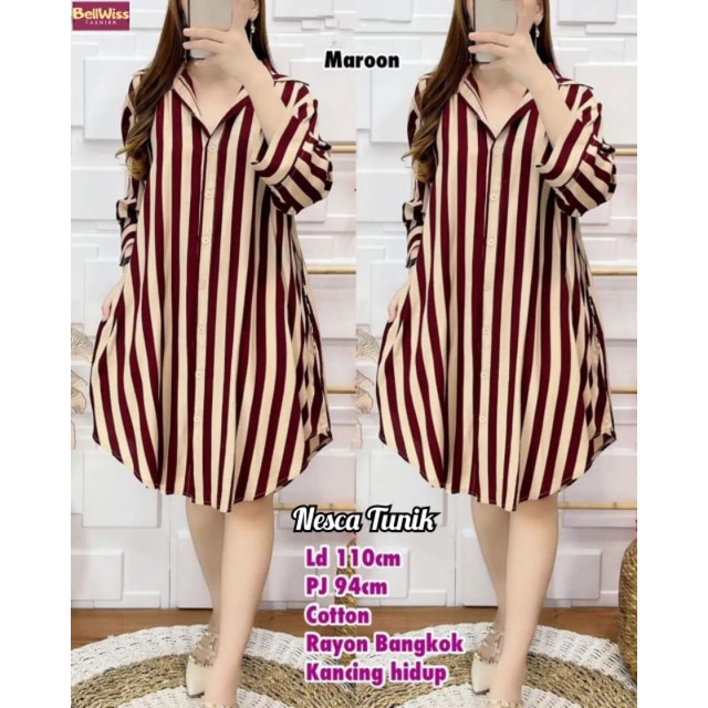 venom mutia kemeja tunik wanita marsela tunik jumbo ld 130 ld 120 xl xxl tunik rayon bangkok kemeja 