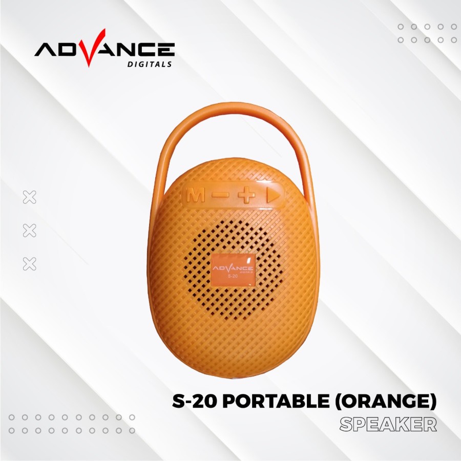 Speaker Portable Bluetooth Advance S20 SPEAKER ADV S20 NEW