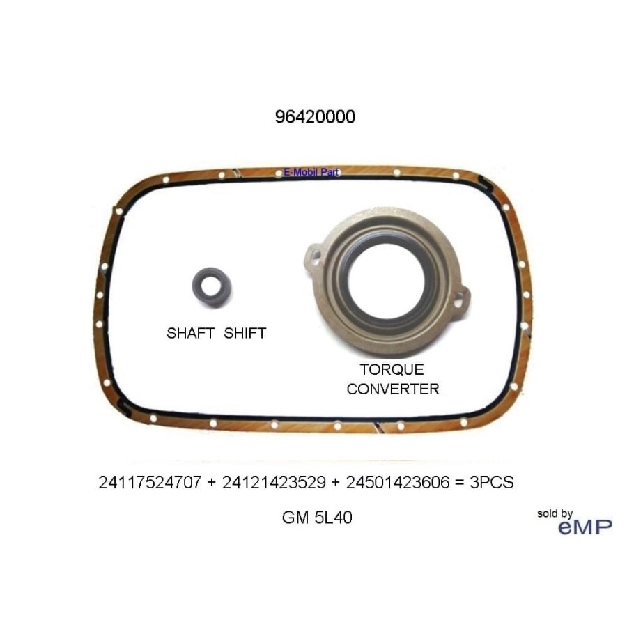 BMW X5 E53 E46 5L40 E MATIC TRANSMISI OIL SEAL CARTER KIT 96420000